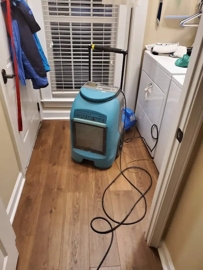 Commercial dehumidifier deployed for Flood Damage Cleanup in Lely Resort